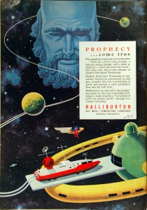 Halliburton 1950s Ad in World Oil