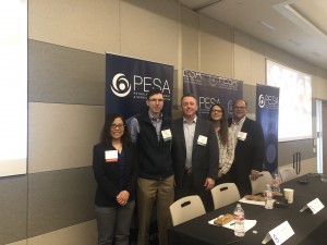 LEFT to RIGHT: Supply Chain Committee Chair Hope Anderson, NOV; John Daniel, Simmons Energy, A Division of Piper Jaffray; Jeremy Hill, Apache Corporation; Tracie Slone, Marathon Oil; and David Chenier, ConocoPhillips
