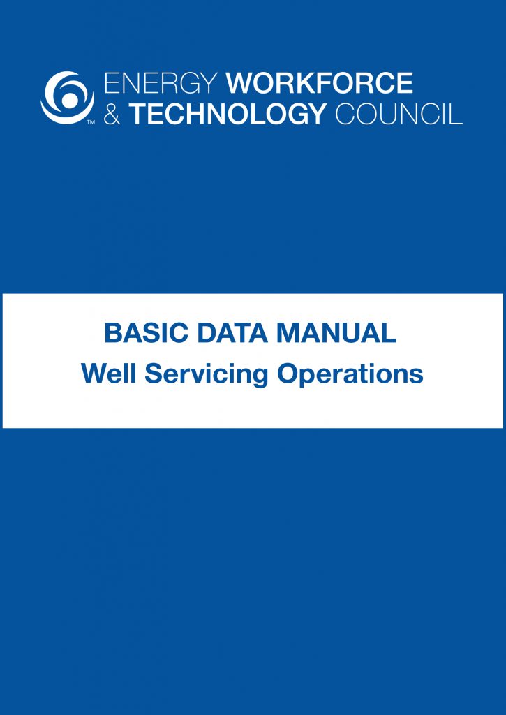 Basic Data Manual for Well Servicing Operations (Blue Book)